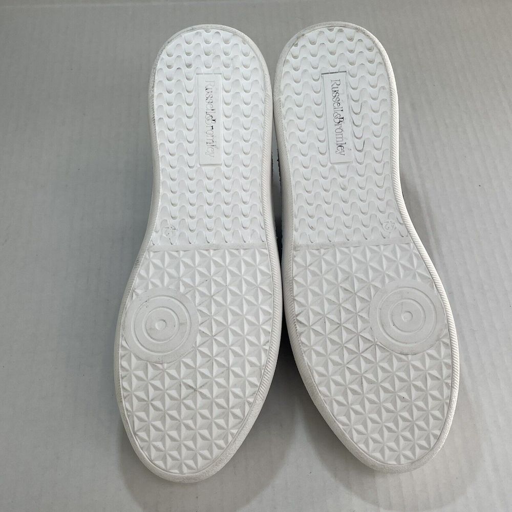 RUSSELL & BROMLEY PARK LACE Lace Up Platform Sneakers Shearling Trim EU 42 US 11 - Picture 10 of 14